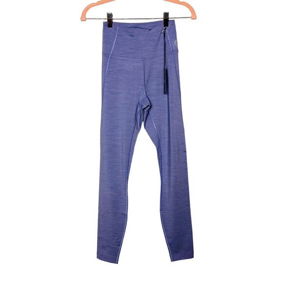 Allbirds NWT Purple Hush Natural Flow Stretch Leggings Size XSmall - Picture 2 of 7
